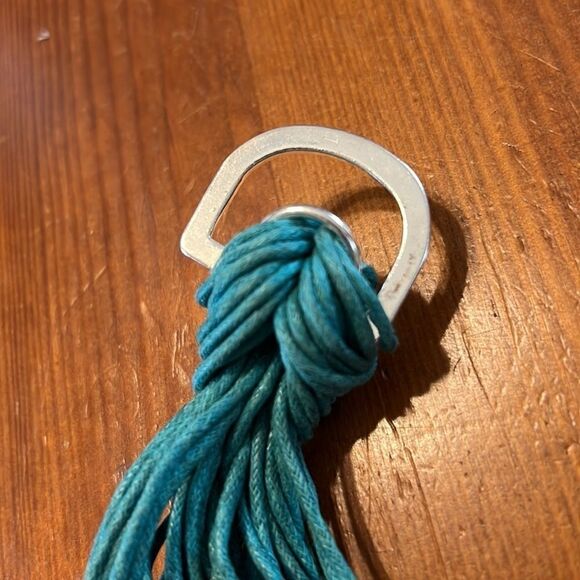 Bundle 3 for $15 Silver-tone Metal Covering Teal Multi-Strand Bracelet - Picture 8 of 10